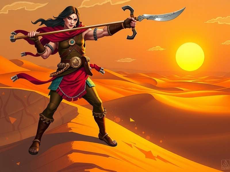 Indian Dune Warrior Game Hero Image